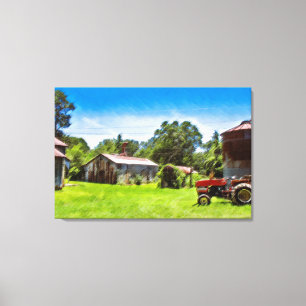 DOWN ON THE FARM Canvas Art