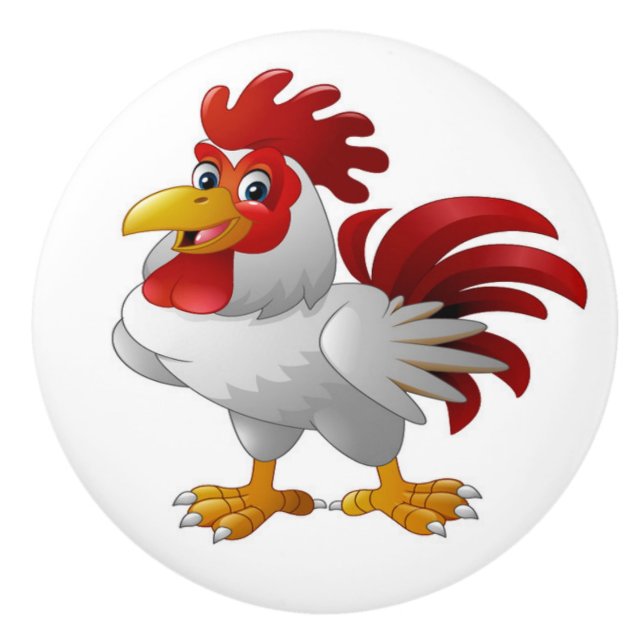 Down on the Farm Ceramic Drawer Knobs (Front)