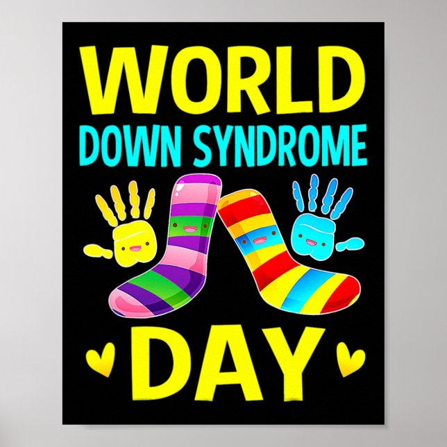 Down Right Perfect - World Down Syndrome Awareness Poster (Front)