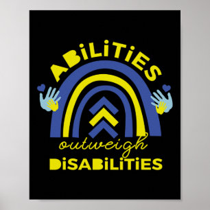 Down Syndrome Abilities Outweigh Disabilities Gif Poster