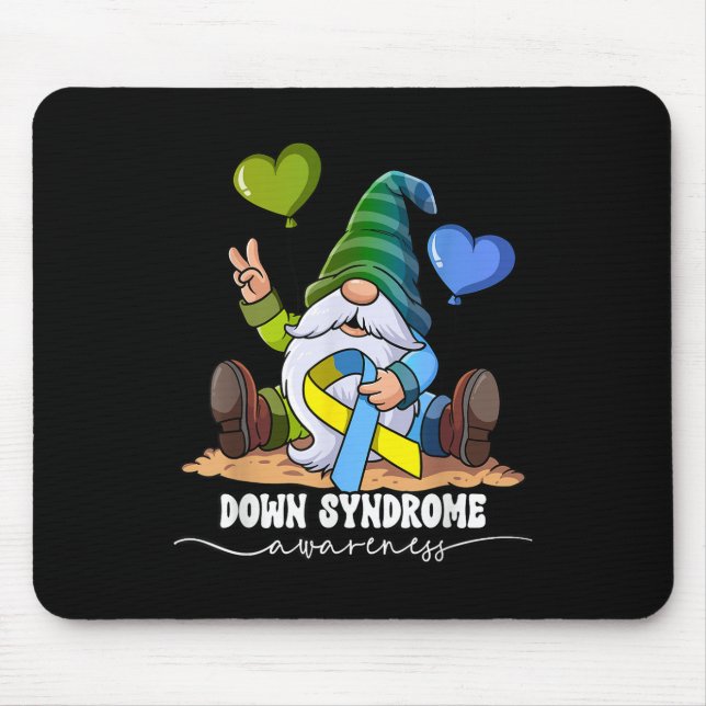 Down Syndrome Awareness _1  Mouse Mat (Front)