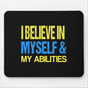 Down Syndrome Awareness ADHD Awareness Autism Spec Mouse Mat