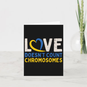 Down Syndrome Awareness Awesome Down Syndrome  Card