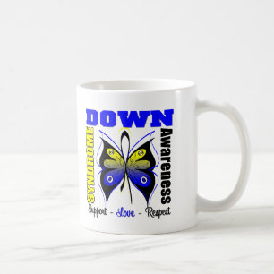 Down Syndrome Awareness Butterfly Coffee Mug