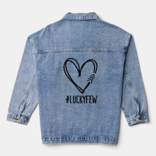 Down Syndrome Awareness Day 3 Arrows Lucky Few Tat Denim Jacket