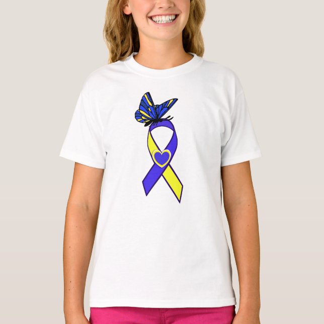 DOWN SYNDROME AWARENESS DAY  March 21 Shirt (Front)