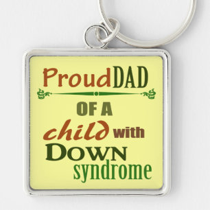 Down syndrome awareness key ring
