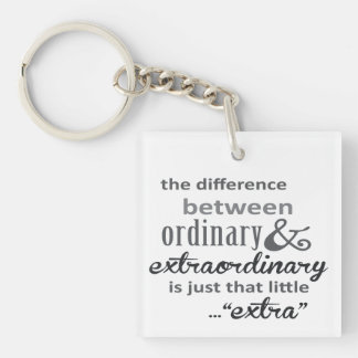Down syndrome awareness key ring