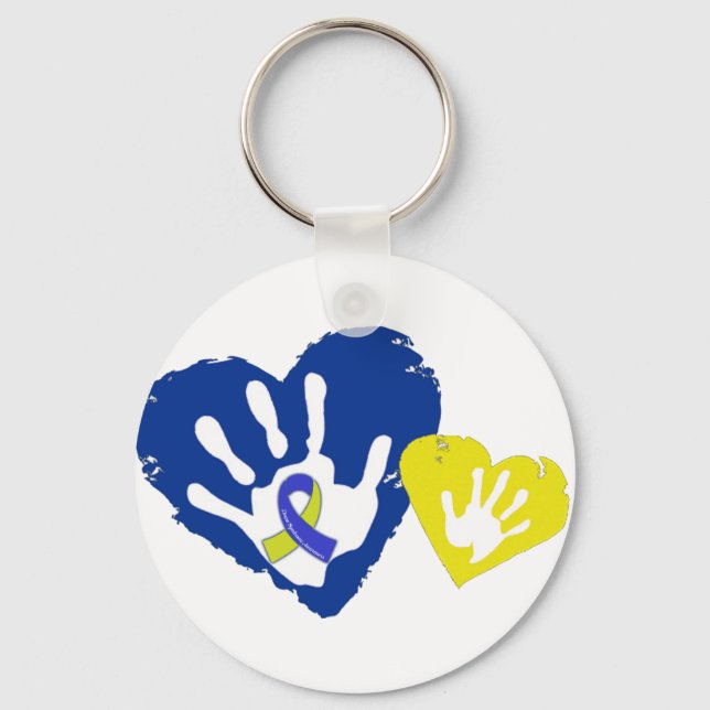 Down Syndrome Awareness Key Ring (Front)