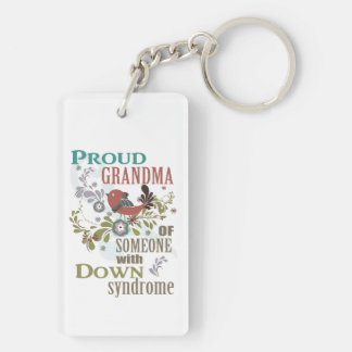 Down syndrome awareness key ring
