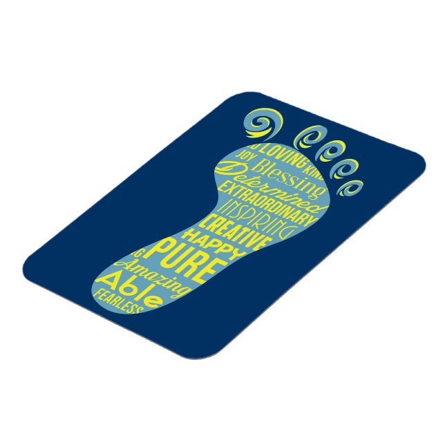 Down syndrome awareness magnet (Left Side)