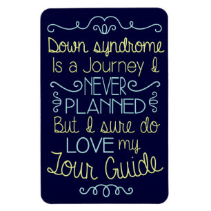 Down syndrome Awareness Magnet