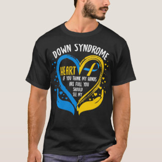 Down Syndrome Awareness Mum Family Women Gifts  T-Shirt