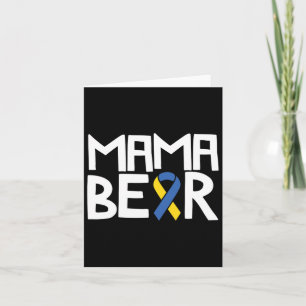 Down Syndrome Awareness Mum T21 Day Women Card