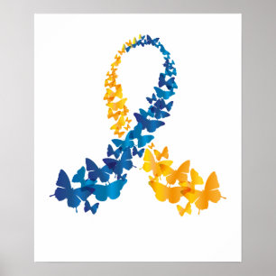 DOWN SYNDROME AWARENESS SHIRT POSTER