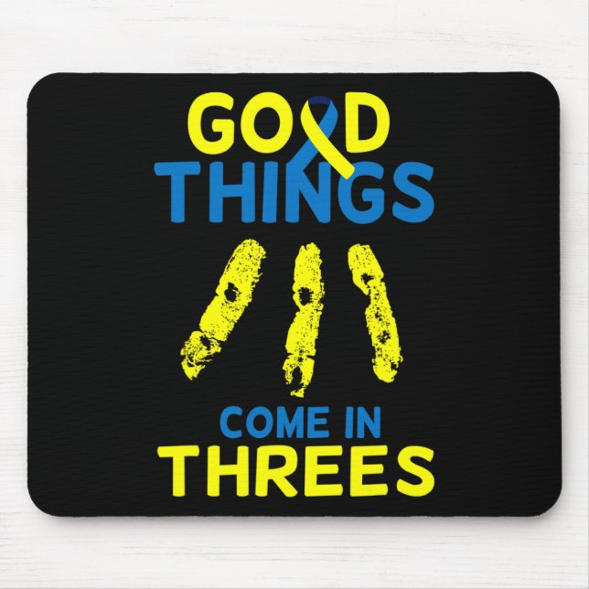 Down Syndrome Awareness T21 Day Women Kids 2  Mouse Mat (Front)