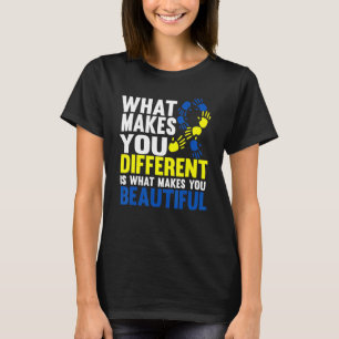 Down Syndrome Awareness T21 Day Women Kids T-Shirt