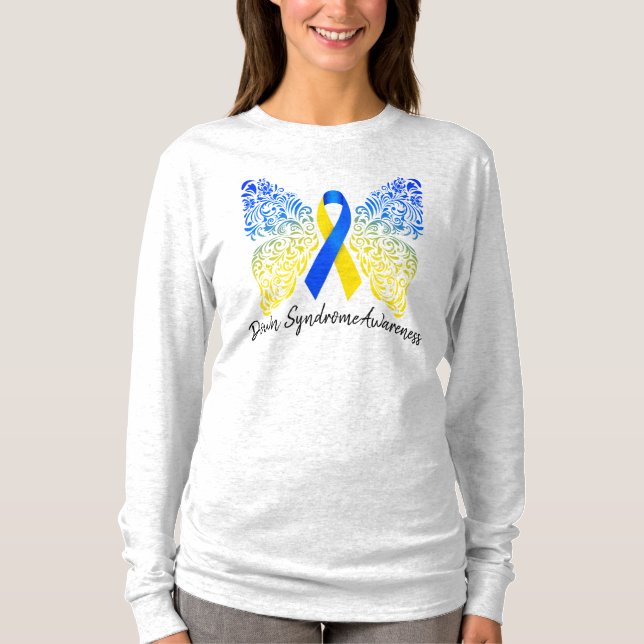 Down Syndrome Awareness T-Shirt (Front)
