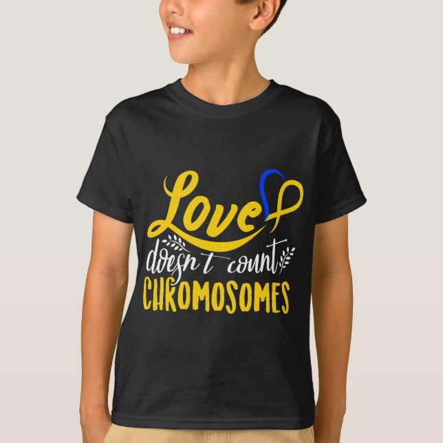 Down Syndrome Awareness - Trisomy 21 T-Shirt (Front)