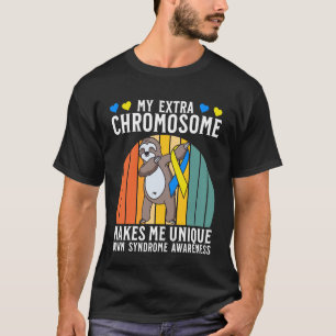 Down Syndrome Awareness Warrior World Down Syndrom T-Shirt