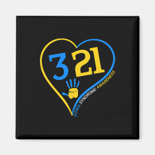 Down Syndrome Awareness - World Down Syndrome Day Magnet