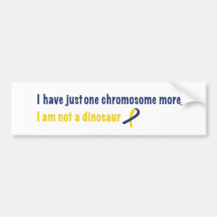 Down syndrome Bumper Sticker