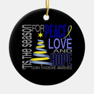 Down Syndrome Christmas 1 Ornaments