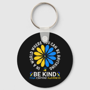 Down Syndrome Day 2024 Be Kind Down Syndrome Aware Key Ring