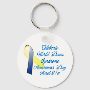 Down Syndrome Day Key Ring