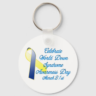 Down Syndrome Day Key Ring