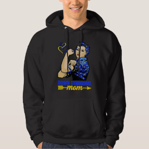 Down Syndrome Mom Trisomy 21 Down Syndrome Awarene Hoodie