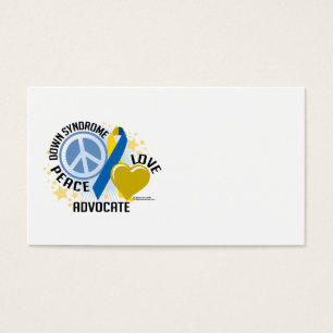 Down Syndrome Peace Love Advocate
