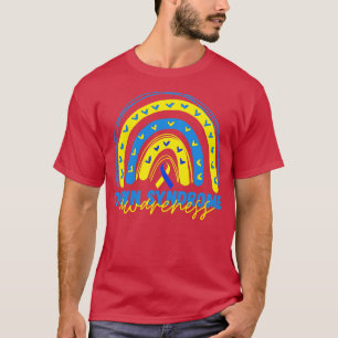 Down Syndrome Rainbow 2 T-Shirt