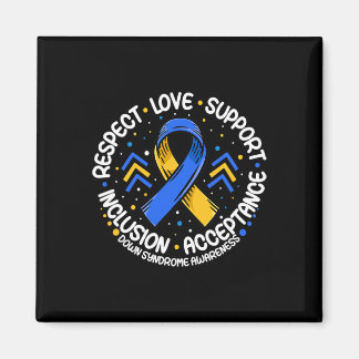 Down Syndrome Respect Support Down Syndrome Awaren Magnet