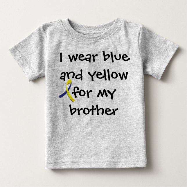 Down Syndrome Shirt for brother (Front)