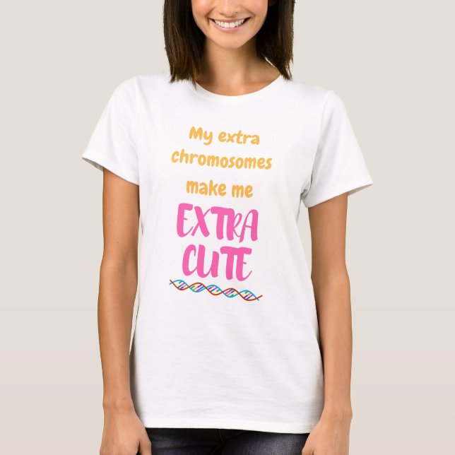 Down Syndrome T-Shirt (Front)