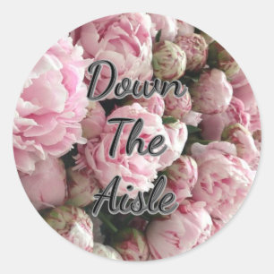 Down The Aisle Wedding Stickers