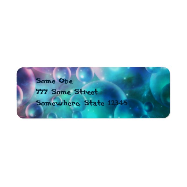 Down the Empyrean Stream Address Labels (Front)