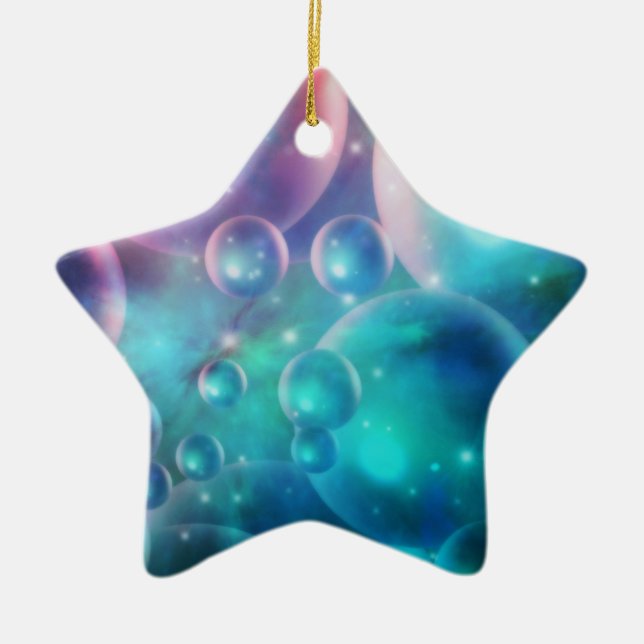 Down the Empyrean Stream Ornament (Front)