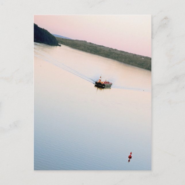 Down the Hudson Postcard (Front)