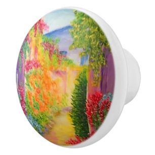 Down the Lane Ceramic Knob