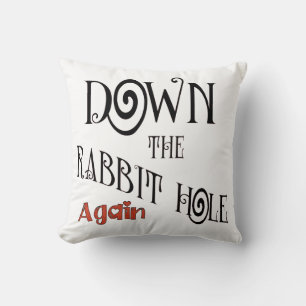 Down the Rabbit Hole Cushion