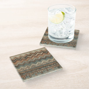 Down To Earth Glass Coaster
