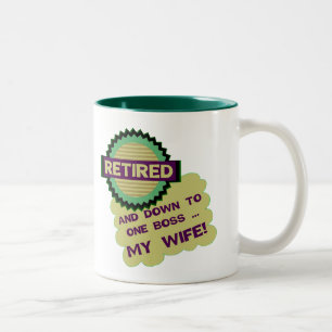 Down To One Boss Two-Tone Coffee Mug