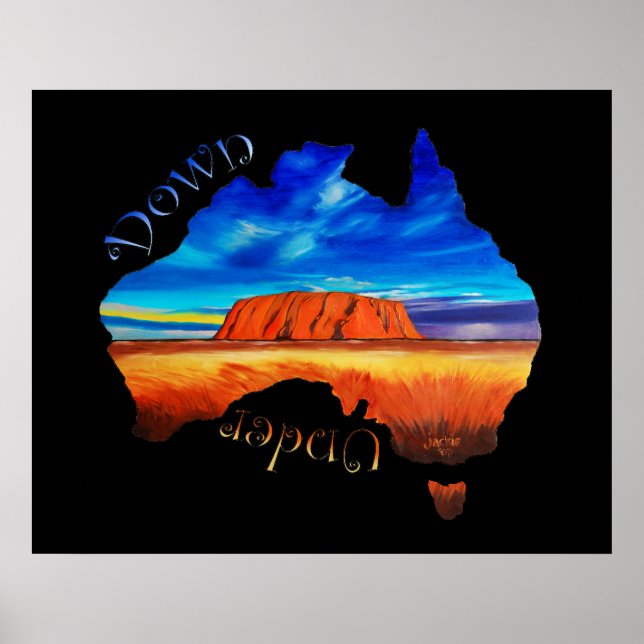 Down Under print (Front)