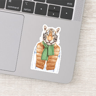 Down Vest Tiger
