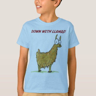 down with llamas T-Shirt