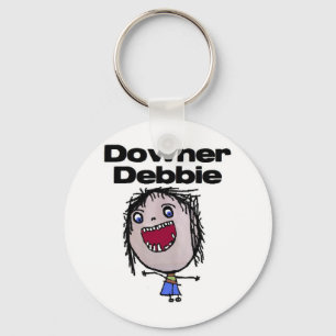 Downer Debbie Key Ring