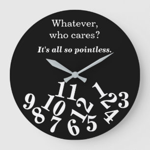 Downer, It's all so pointless Clock 2