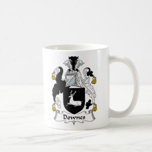 Downes Family Crest Coffee Mug